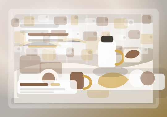 Le Café 主要視覺